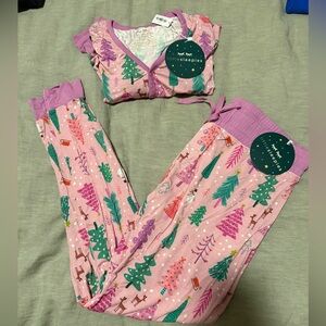 Little Sleepies Winter Pajama Bamboo Set